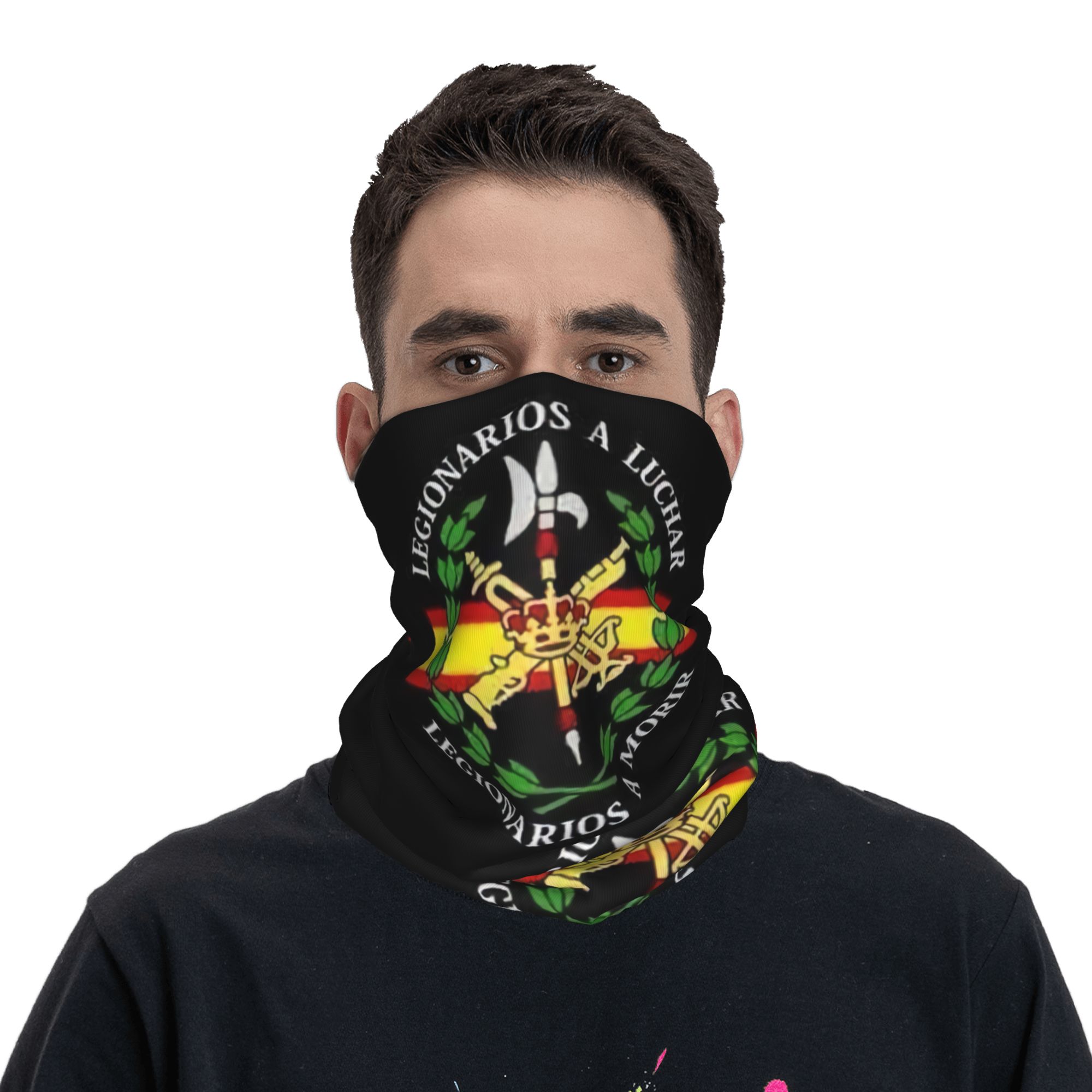 ผ้าคลุมหน้าแบบบาลาคลาวา ลายตรา - Neck Warmer Tube บทวิจารณ์และราคา