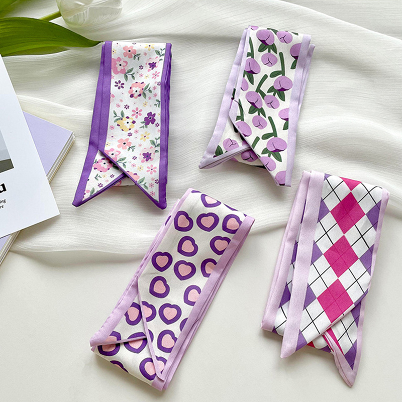 ใหม่หรูหราแคบสั้นผู้หญิงผ้าพัน - Ascot Neck Scarf บทวิจารณ์และราคา